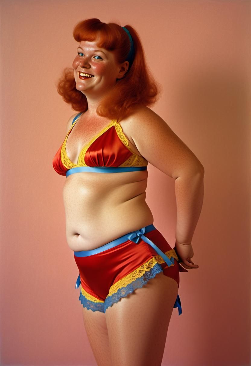 Woman in Lingerie, Art Frahm Illustration