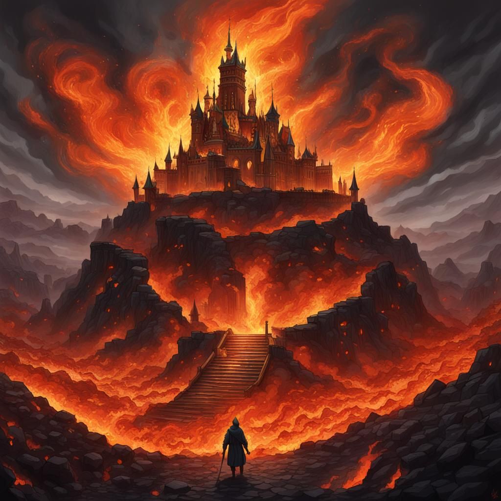 Fiery Kingdom: A World Inhabited by Fire Beings