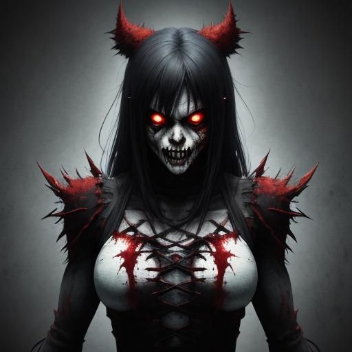 Creepy Cute Zombie Girl: Sinister Manga Scan