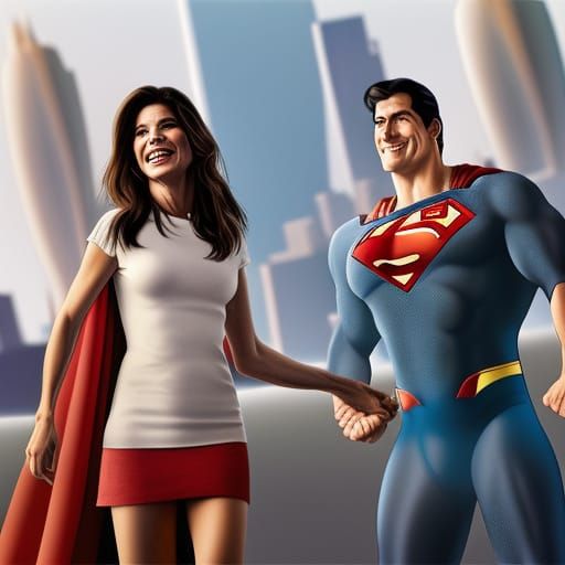 Superman and Ultrawoman (Lois and Clark Episode Remake )