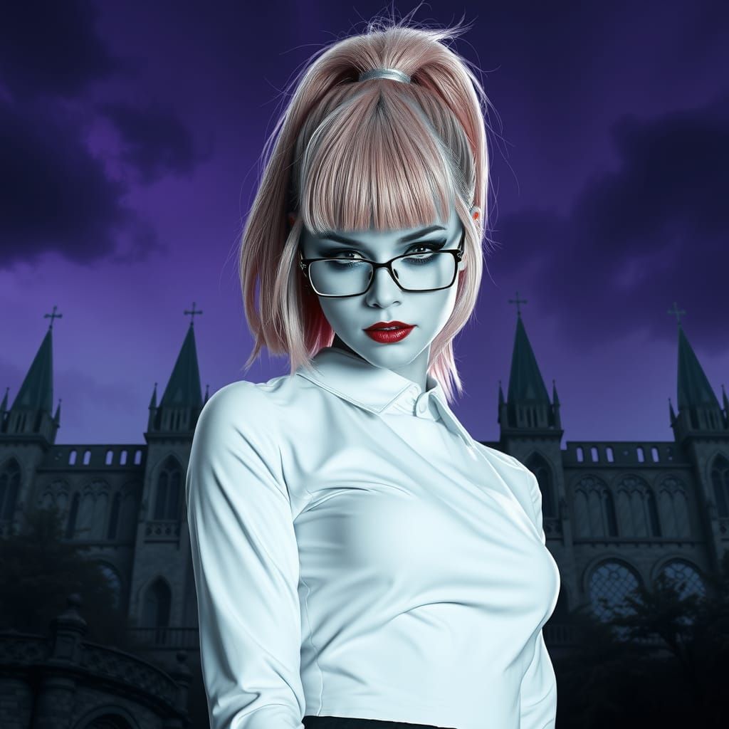 Jenna Ortega as Gothic Nastasia the Hypnotist