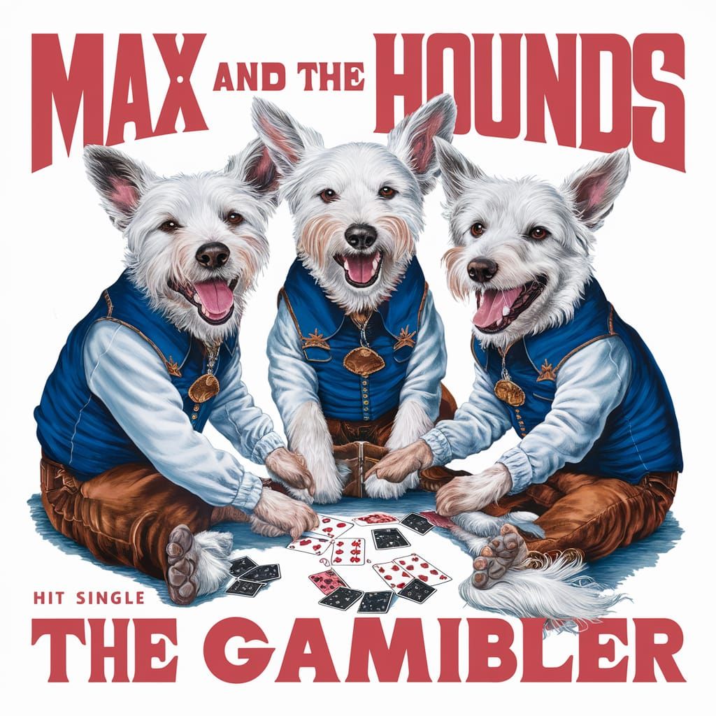 Max and the Hounds: The Gambler Album Cover