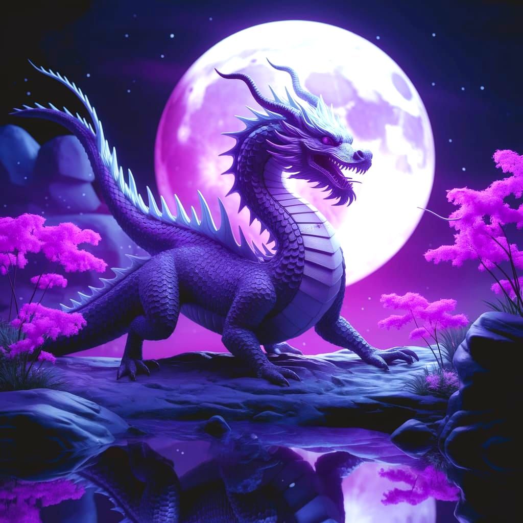 Bioluminescent Dragon 2