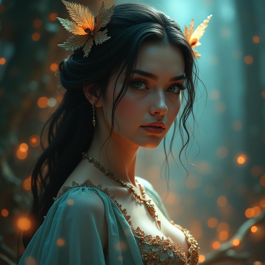 Fantasy Woman with Perfect Features in Unreal Engine