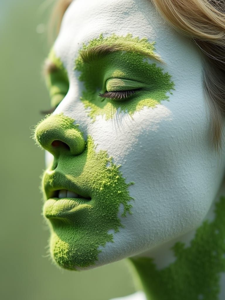 Grass Stain on White - Spart