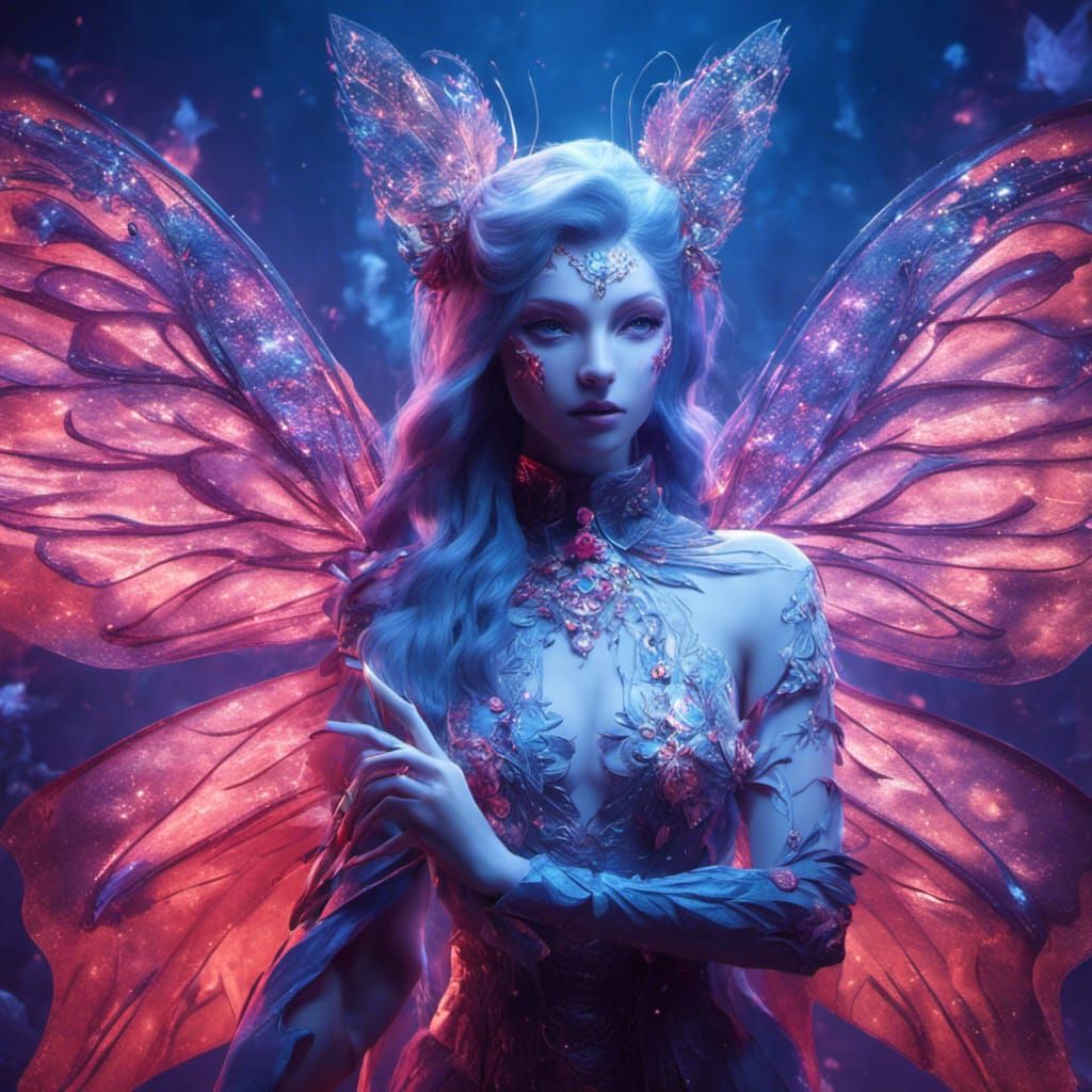 woman-butterfly hybrid