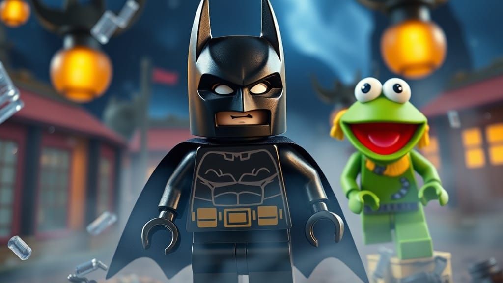 batman wuxia muppet LEGO