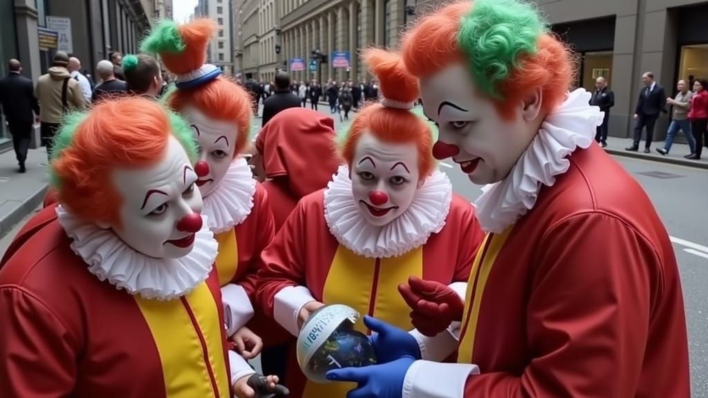 A Mysterious Clown Conspirency Unveiled