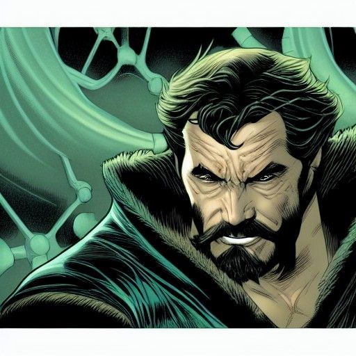 Ra's Al Ghul Comic Book Art