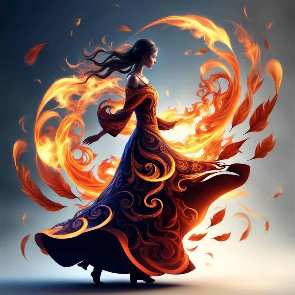 Fire dress