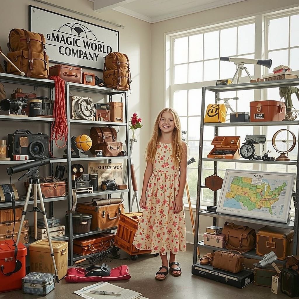 Inside the Magic World Company: the Material Room