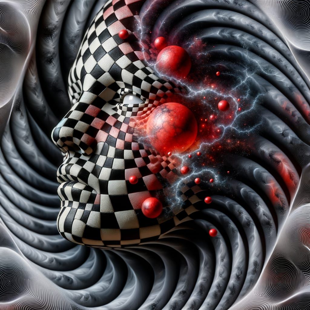 Face Manifesting from Mathematical Designs