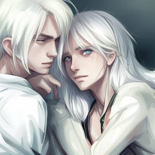 Blonde Waifu Cuddles: 8k Resolution Portrait