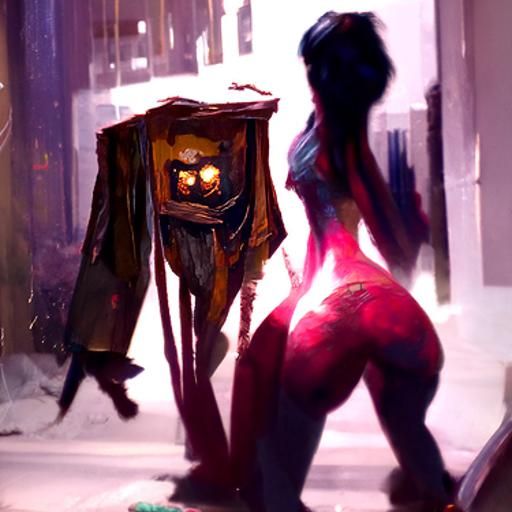 Sinister Prostitution for Toast, Fantasy Art