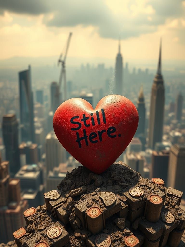 Love's Last Message in a Post-Apocalyptic Ruin