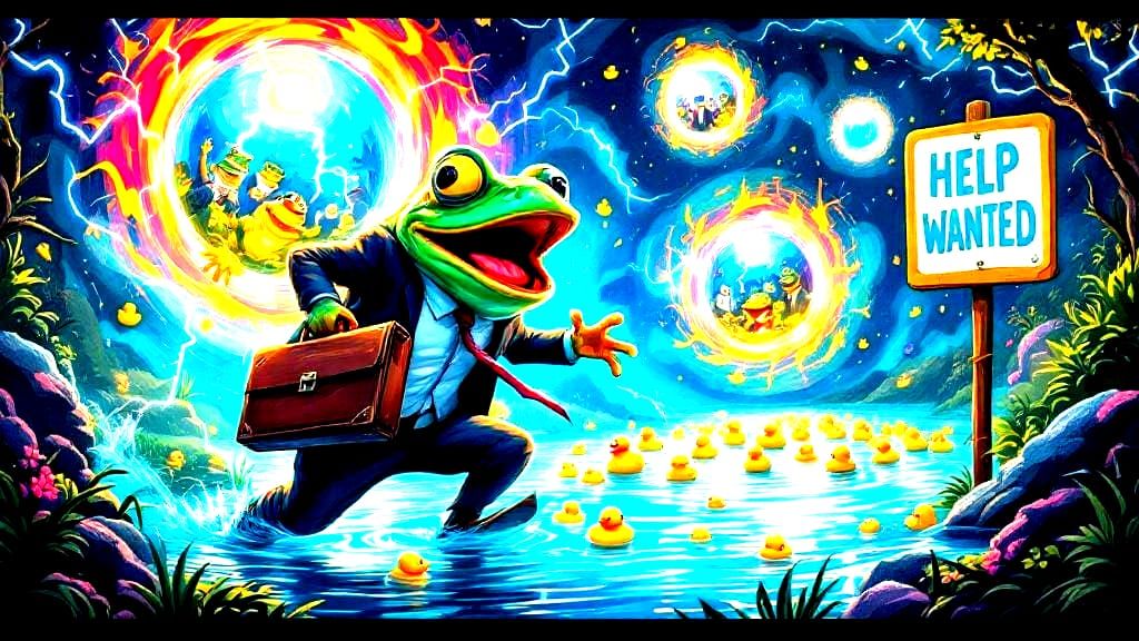 Frog's Multiverse Mishap: Cartoon Chaos Unleashed