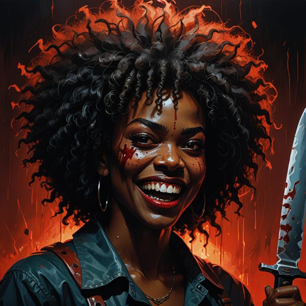 Dark Fantasy Portrait in Greg Rutkowski Style