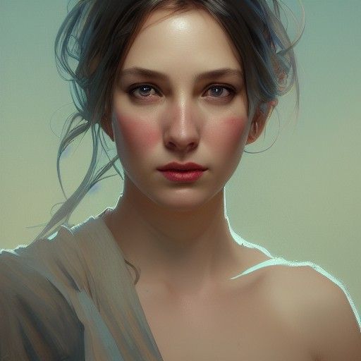 Detailed Portrait with Dynamic Lighting and Intricate Detail