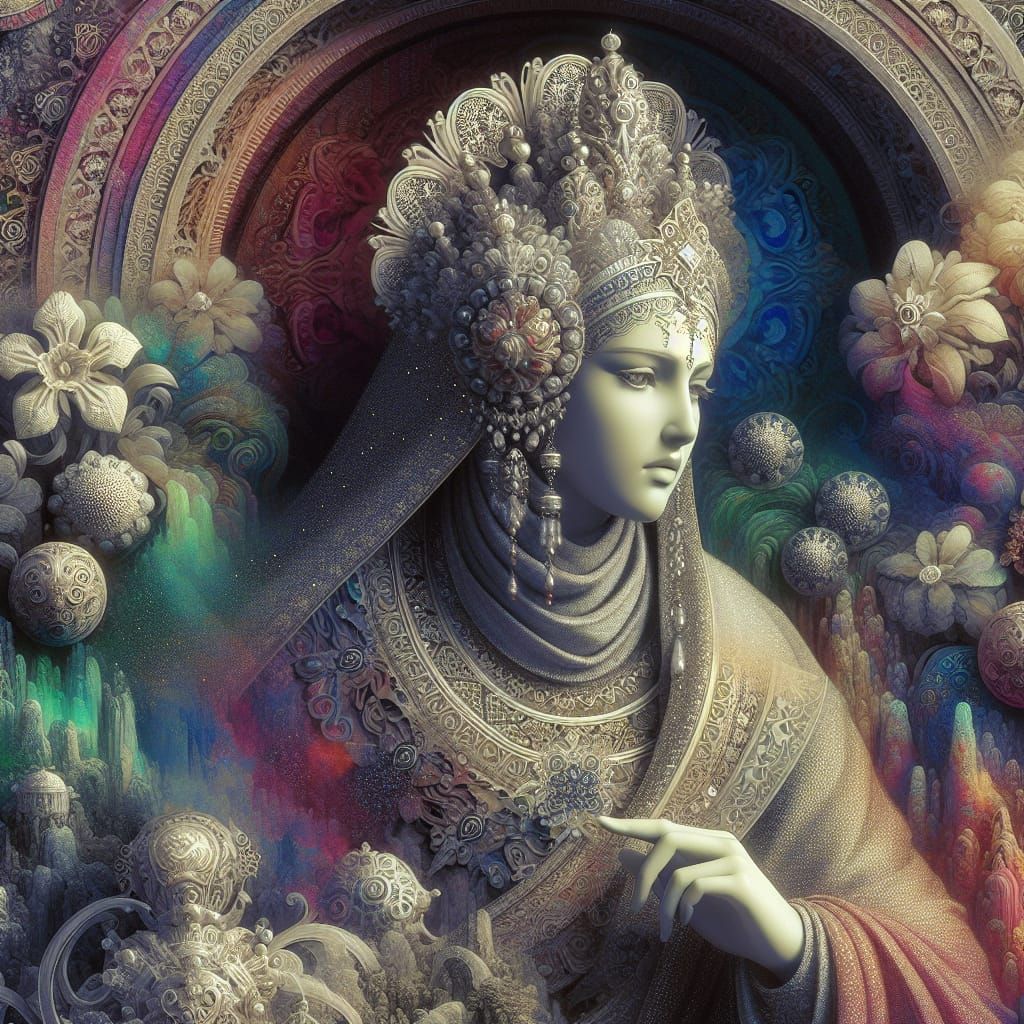 Divine Queen of a Fantastical World