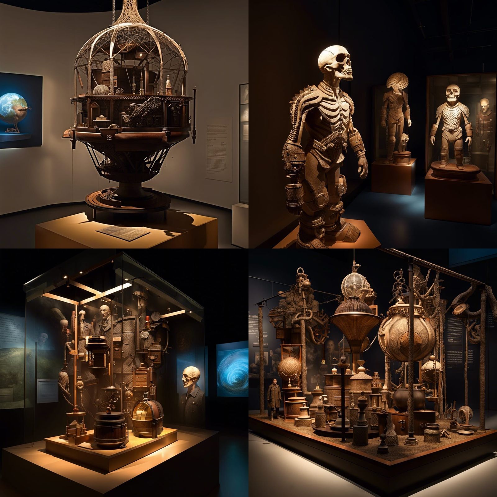 Museum of Unimaginable Things: Volumetric Lighting Exhibit