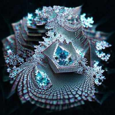 Diamond Fractal Art