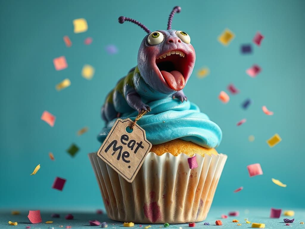 Caterpillar's Cupcake Ecstasy: A Burton-Anderson Mashup