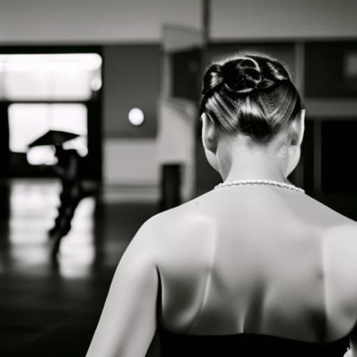 Opening scene of a noir film