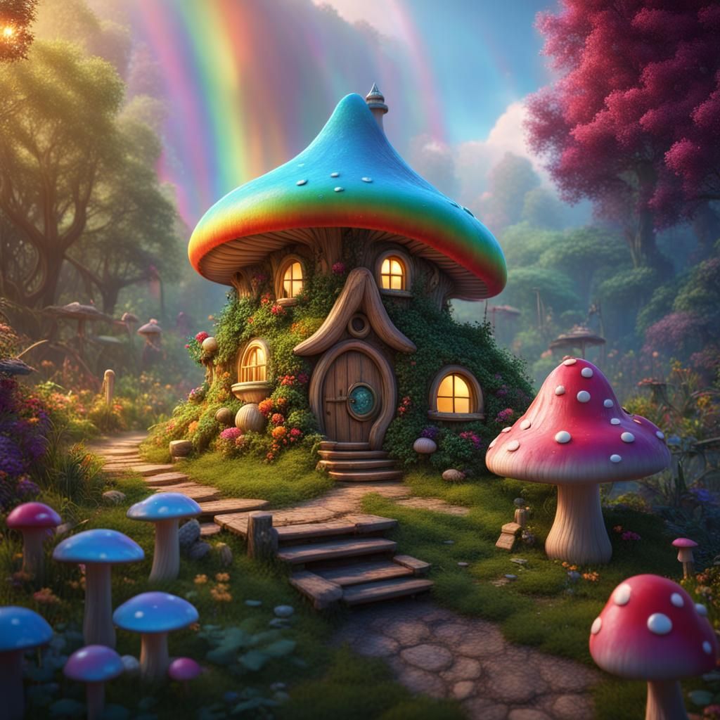 Secret garden Gnome home