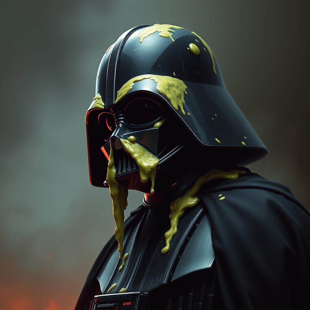 Darth Vader in a Mucus-Covered, Biomechanical Nightmare