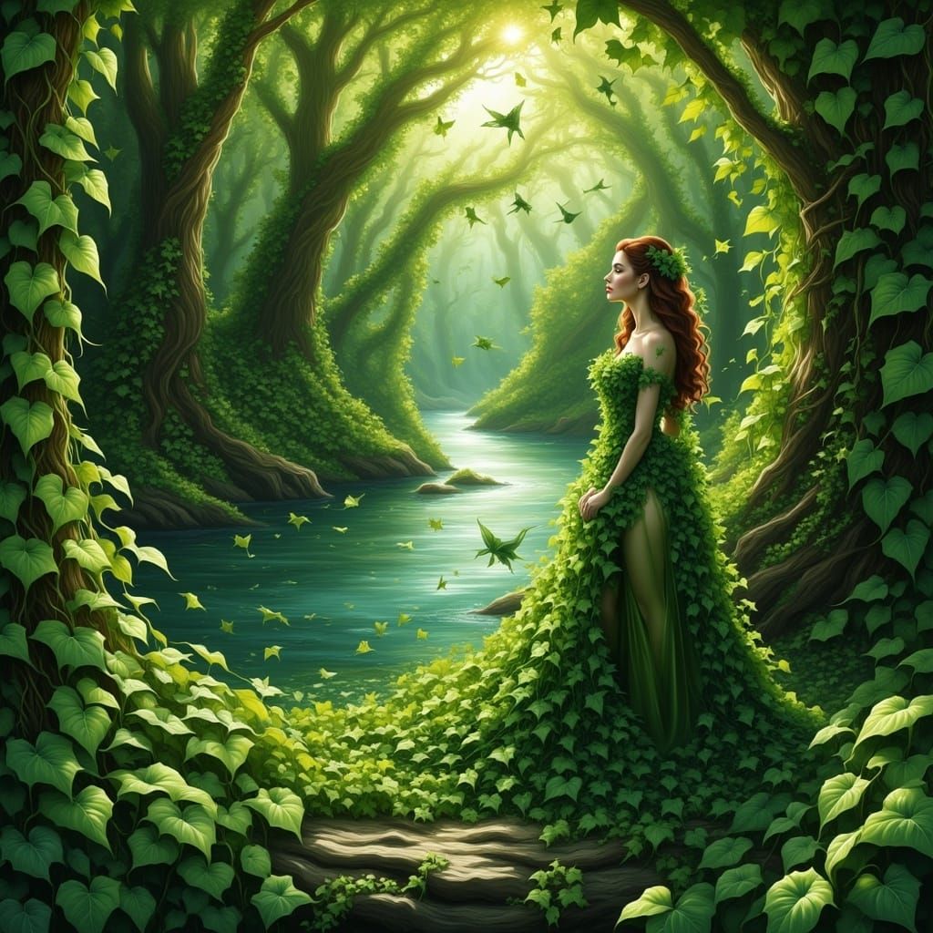 <lora:Poison Ivy Flux:1.0>