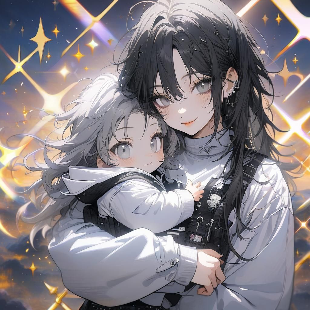 Anime Girls: Sisterly Love in Grunge and Baby Aesthetics