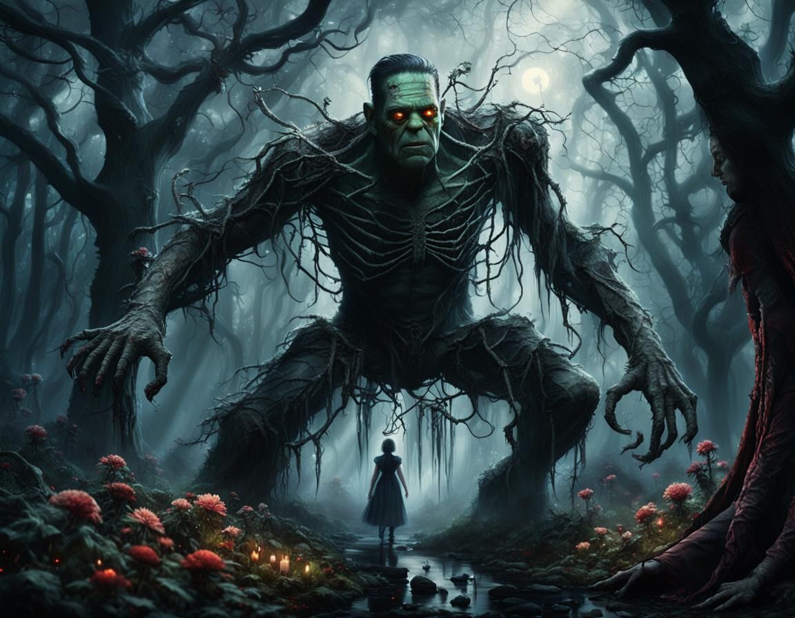 The monster of Frankenwood