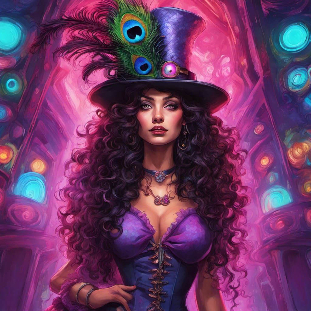 The Mad Hatter Witch
