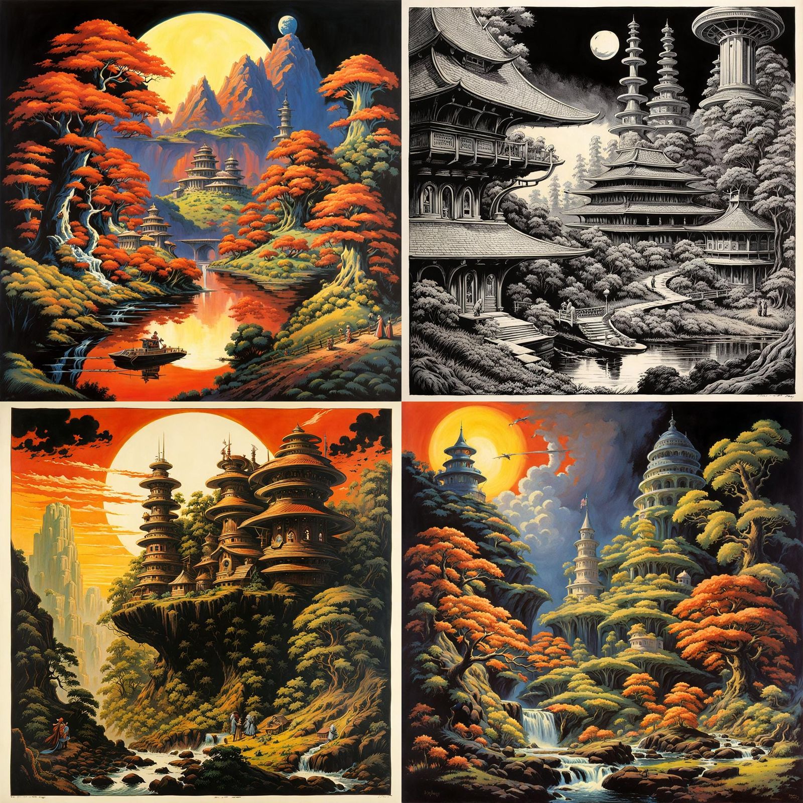 Fantastic Realm Illustration