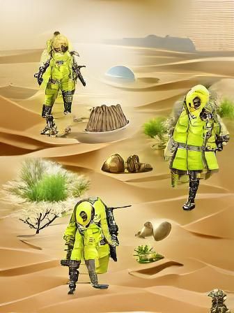 Post-Apocalyptic Wasteland Radiation Suit