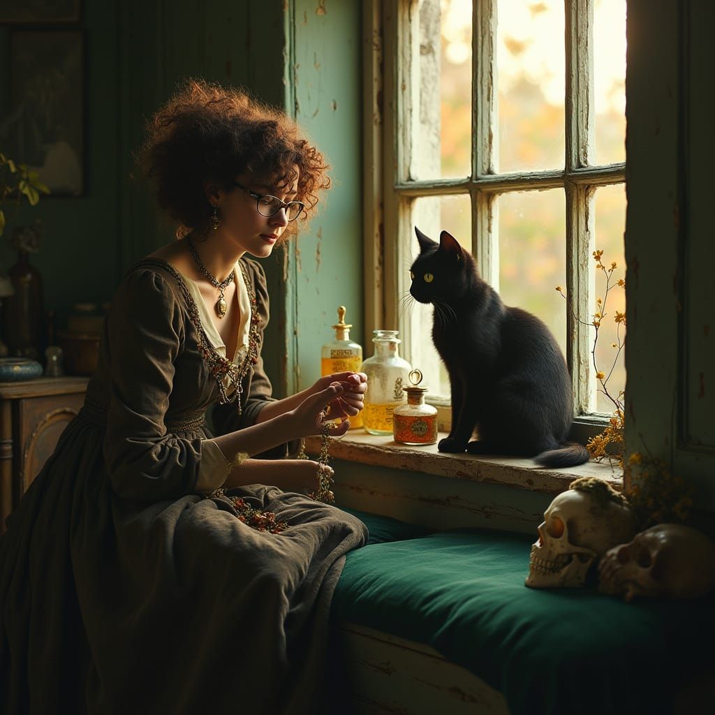 Mystical Apothecary in a 1980s Country House