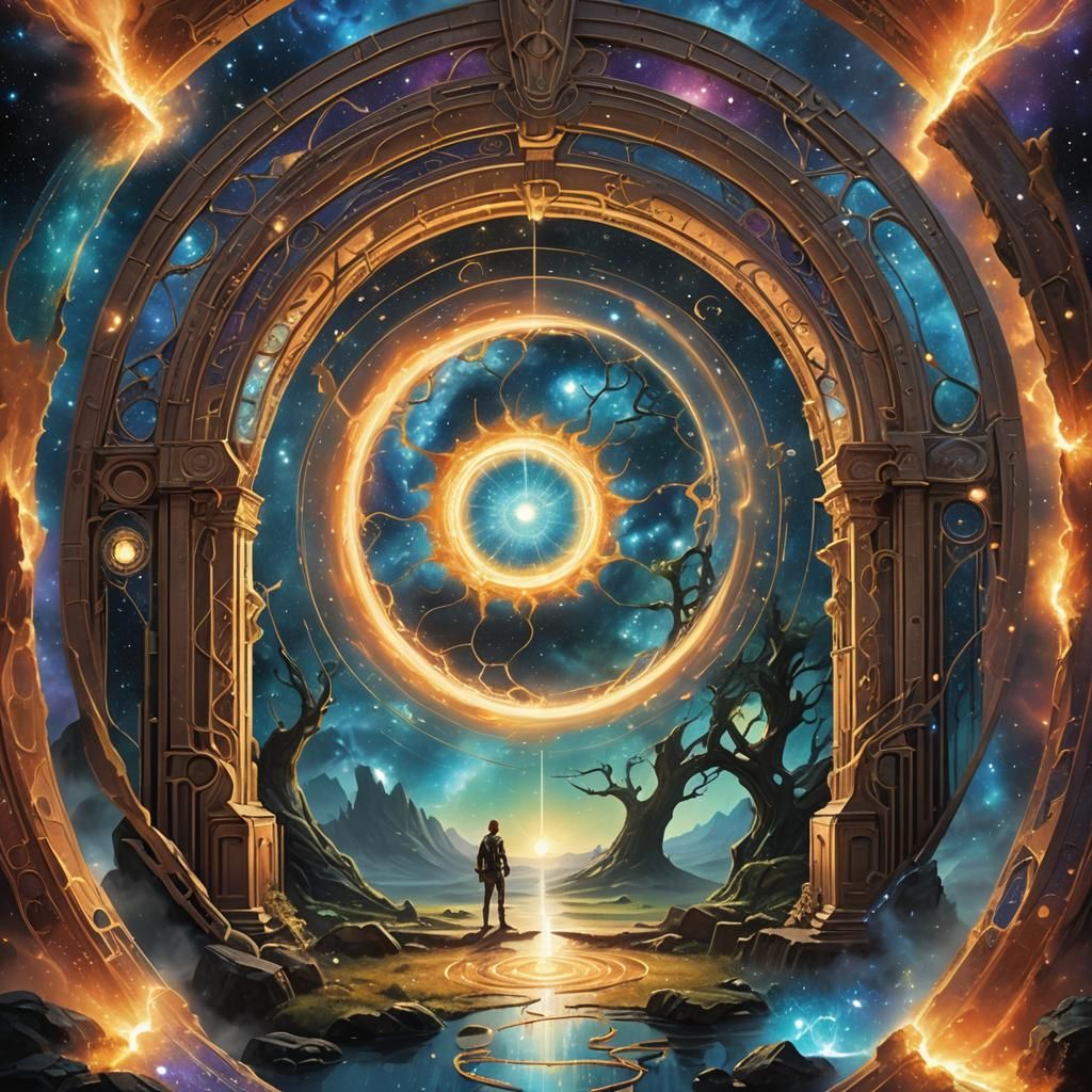 Mystical Portal: A Gateway Between Worlds