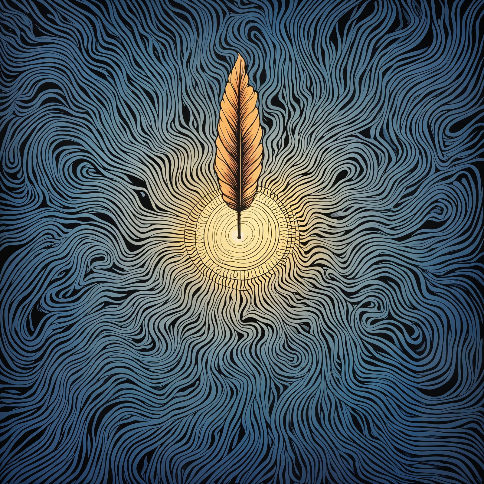 Ink Flowing From Crowquill Pen: The Essence of Creativity