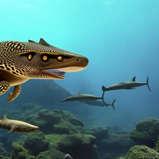 Terrifying Australian Hydra Monster in the Outback