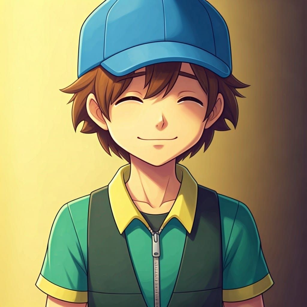 Emotional Portrait of a Pokémon Trainer in Sentimental Reali...