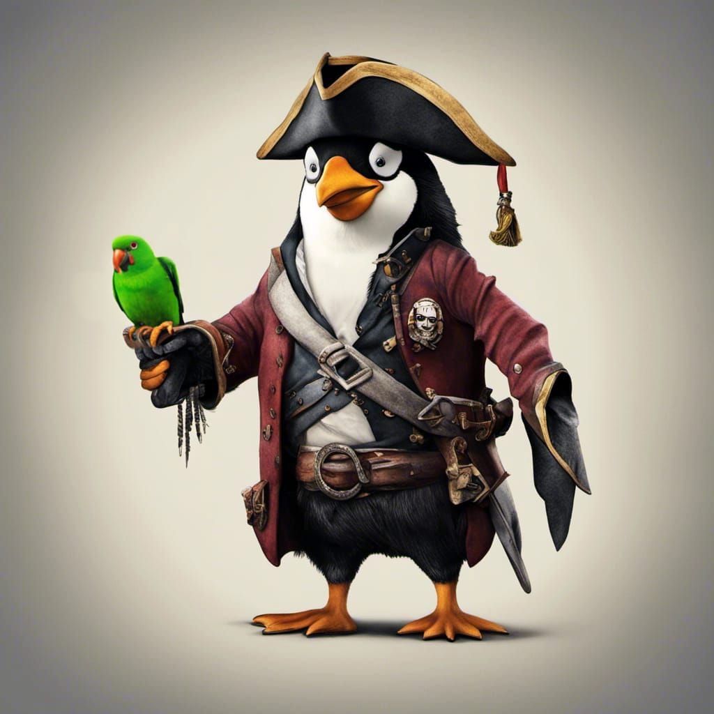 Vibrant Green Parrot on a Branch