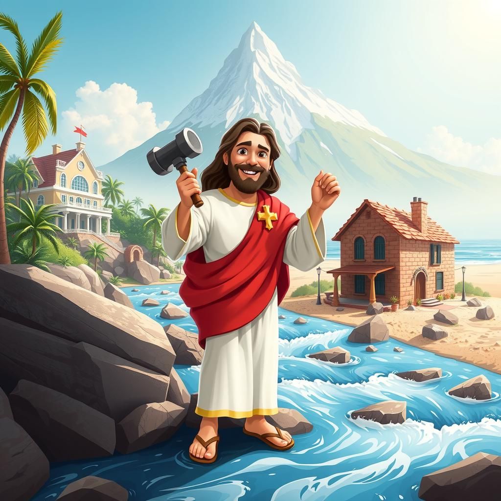 Matthew 7:24-27 

“Therefore whoever hears these sayings of ...