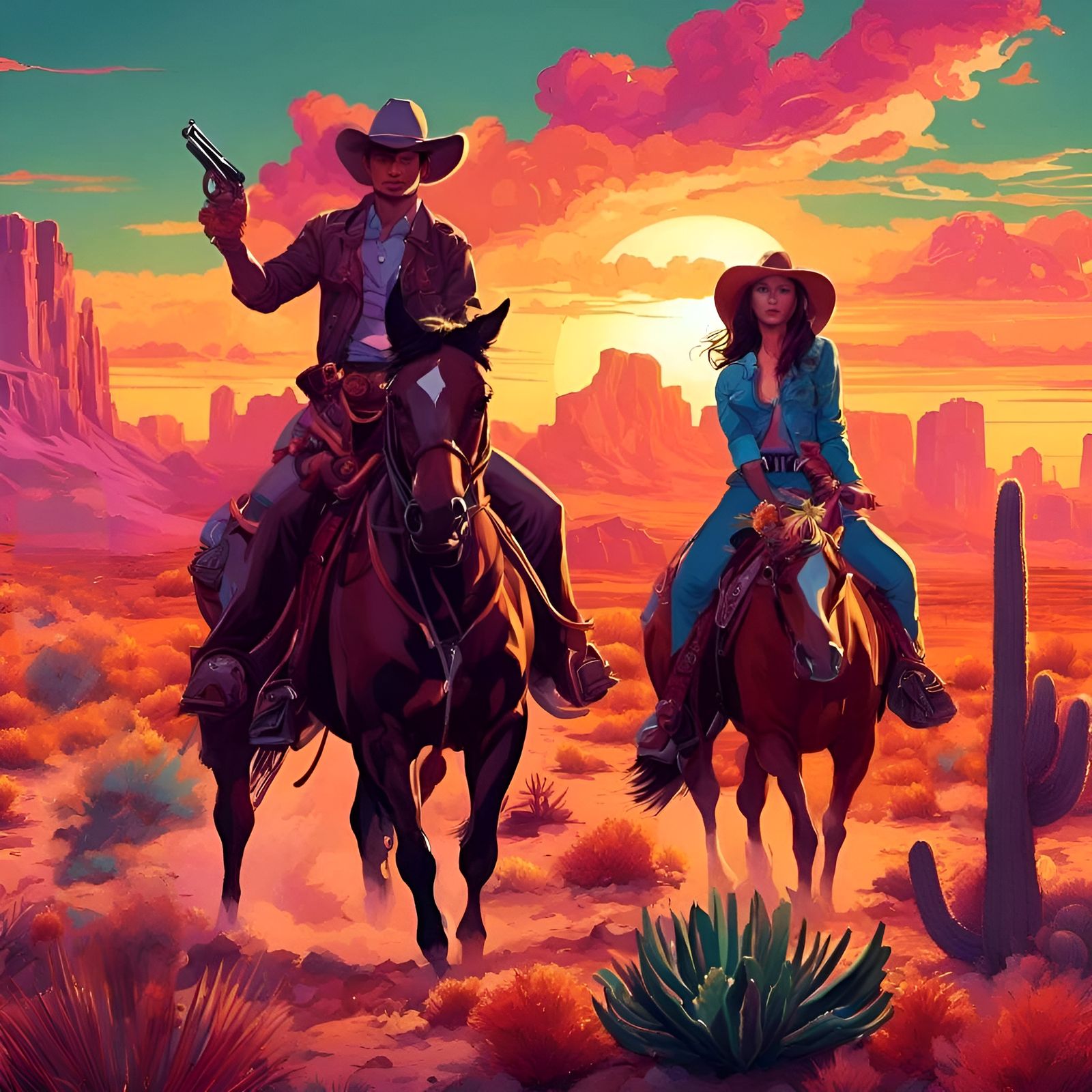 Riders of the Wild West