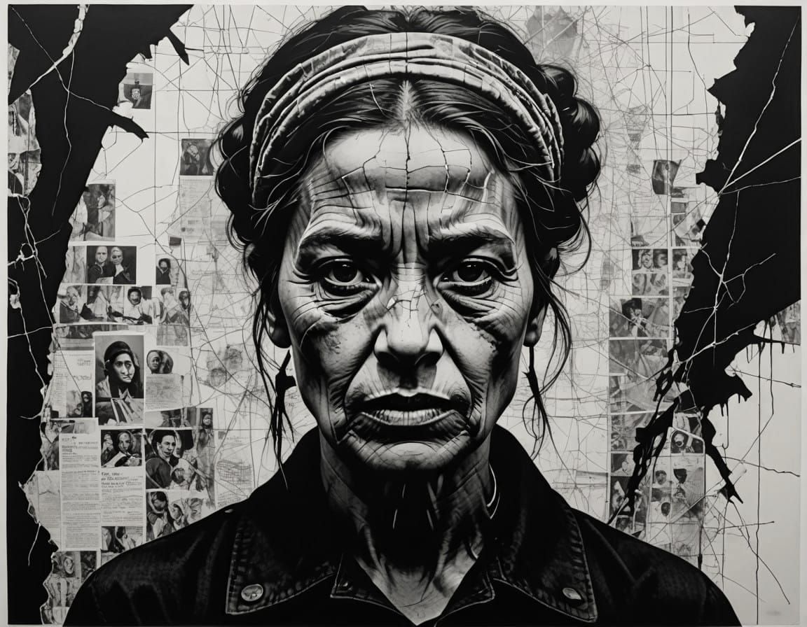 Defiant Woman Emerges from Decadence in a Violent Transforma...