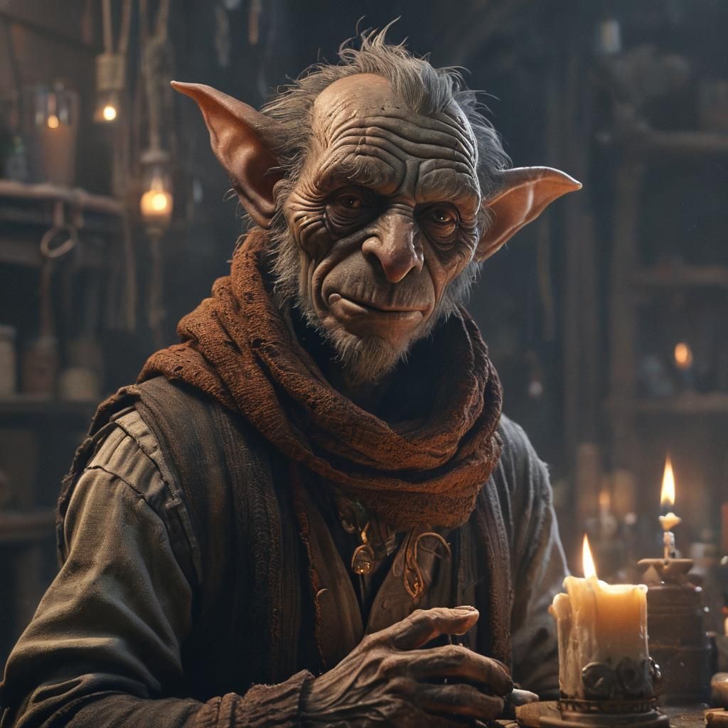 Grizzled Gruff Goblin Candlemaker