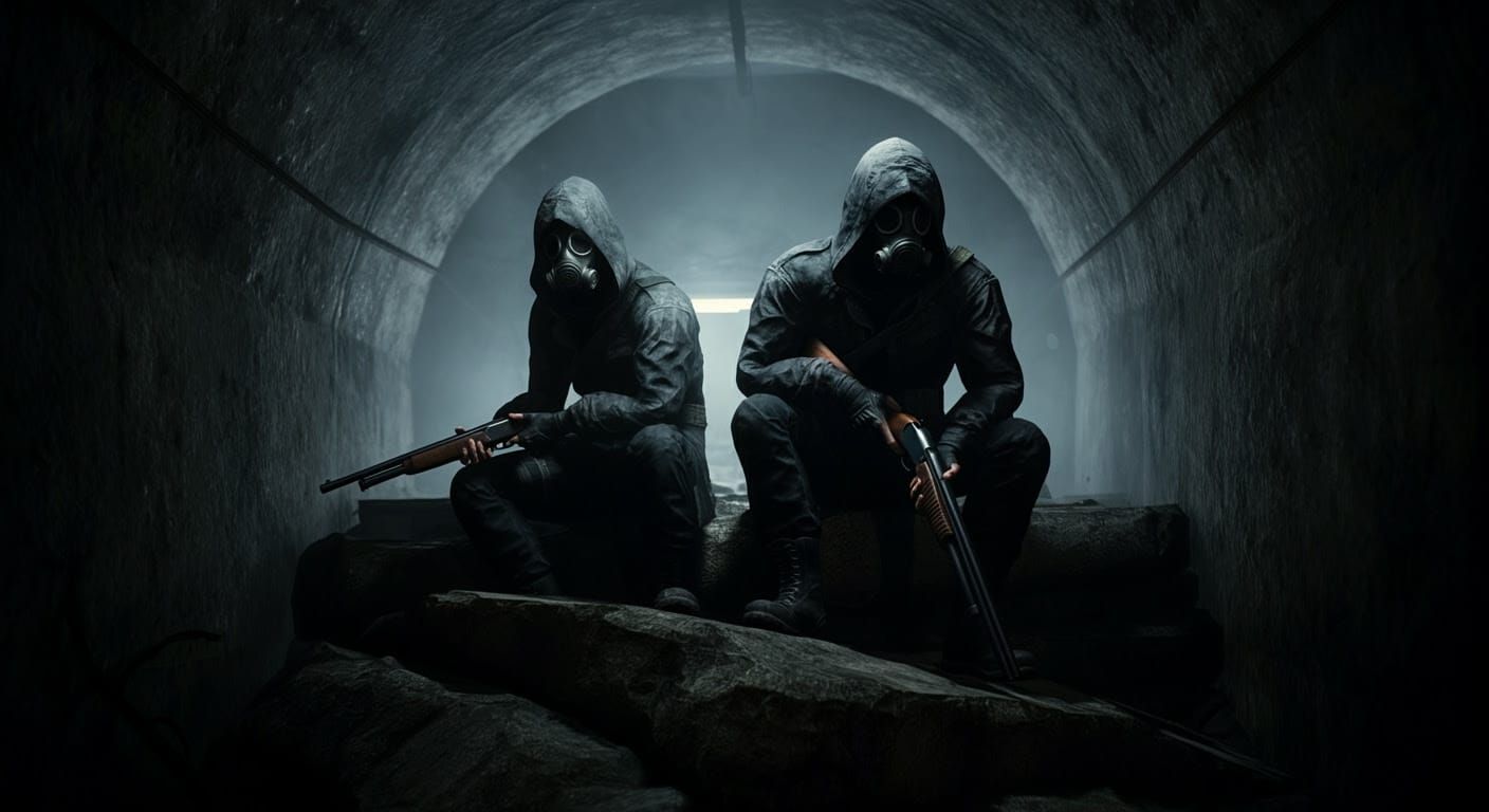 Cyberpunk Stalkers in Twilight Ambiance