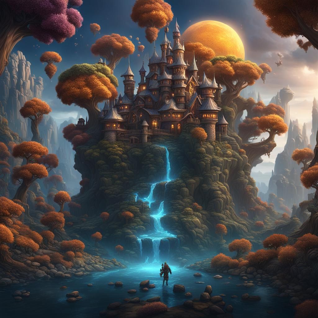 Heaven and Earth Fusion: Detailed Matte Painting