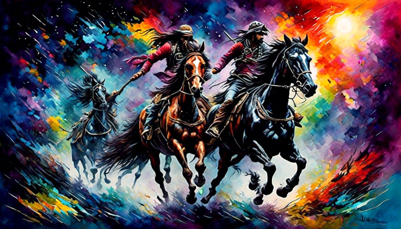 Long Distance Runaround: Antique Watercolor Lyrical Explorat...