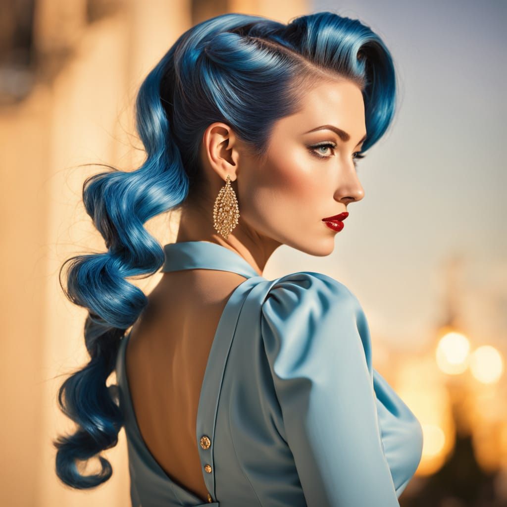 Glamorous Pin-Up Photo of Marinette Dupain-Cheng