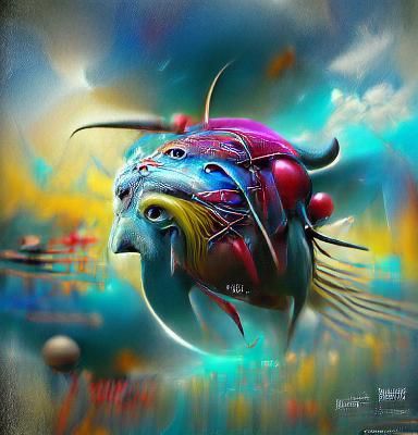 Surreal Creature in 8K Resolution Digital Art
